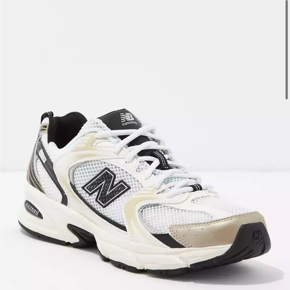New Balance 530 White Light Gold Metallic (read info)